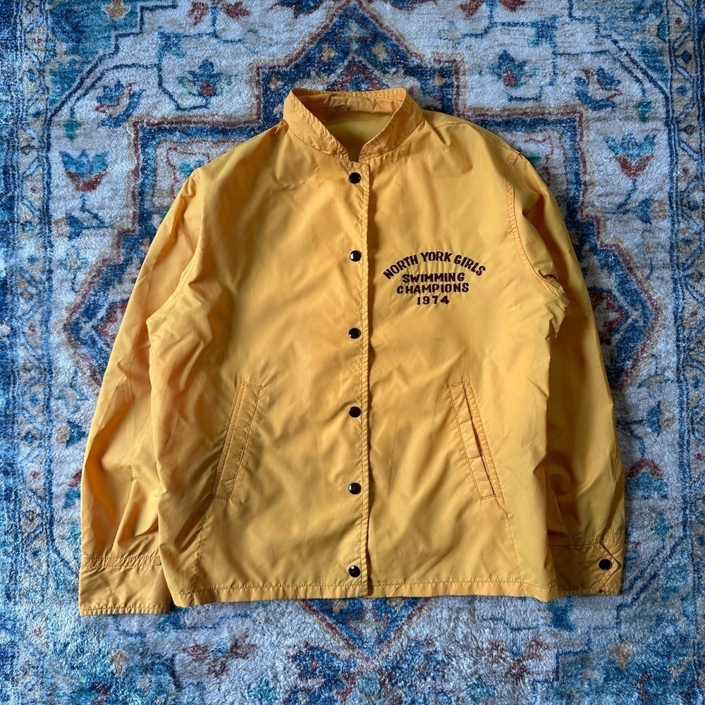 Vintage 1970s North York Swimming Light Jacket Large
